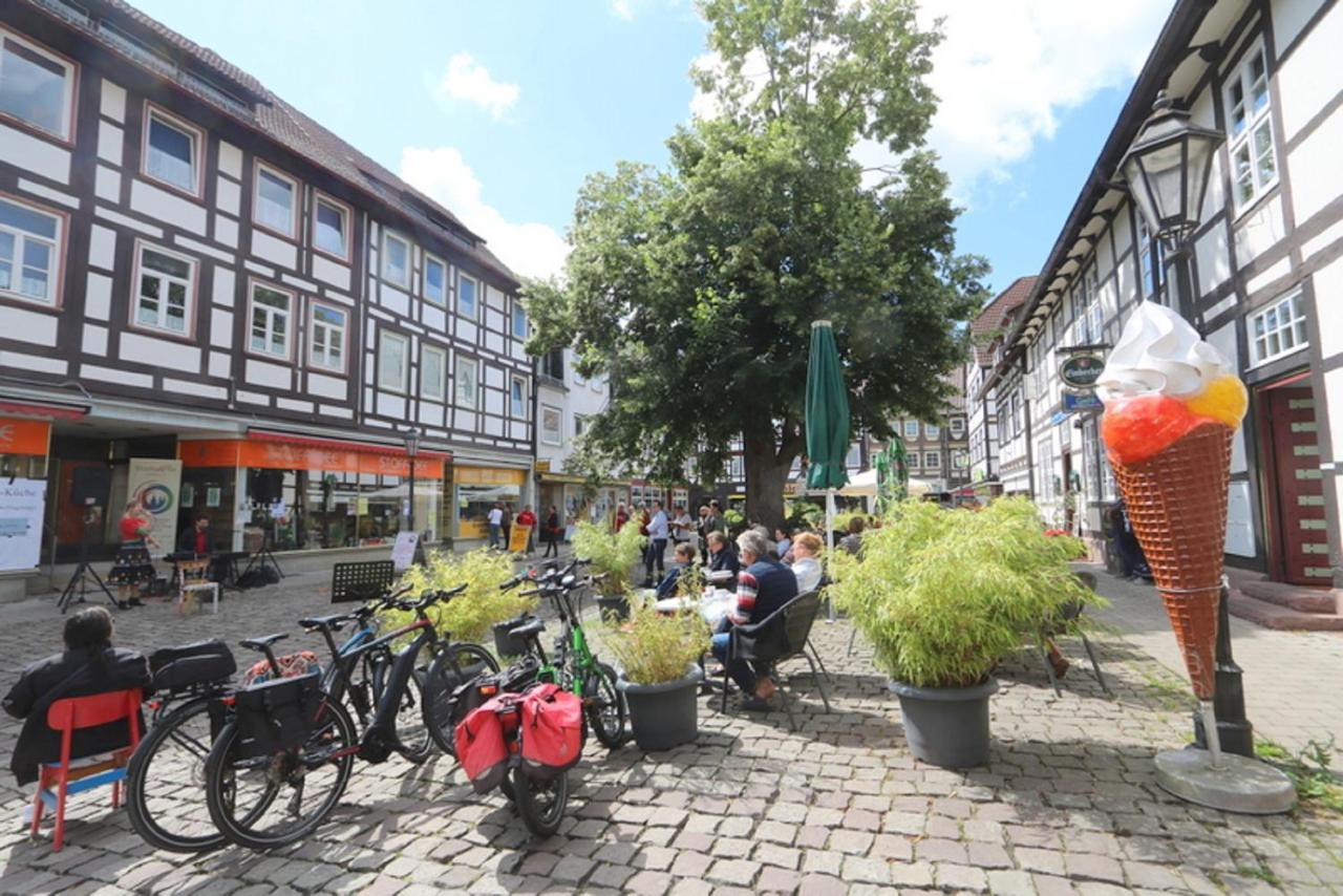 Fachwerk-Kultur-Pension Tangobruecke Einbeck Exterior photo